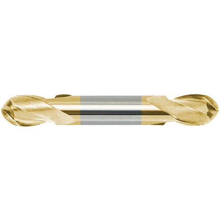 Mastercut Tool Corp. 1/2x1x1/2x4 4FL Ball Double End Endmill, PowerT 201-226-2